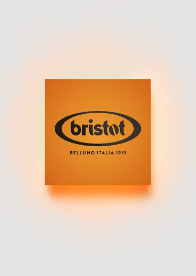Светеща реклама Bristot Caffe 30x30 см.