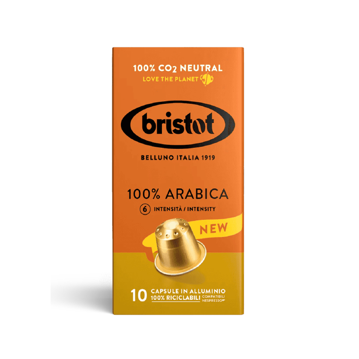 100% ARABICA | СЪВМЕСТИМИ КАПСУЛИ ЗА NESPRESSO® - 10 БР.