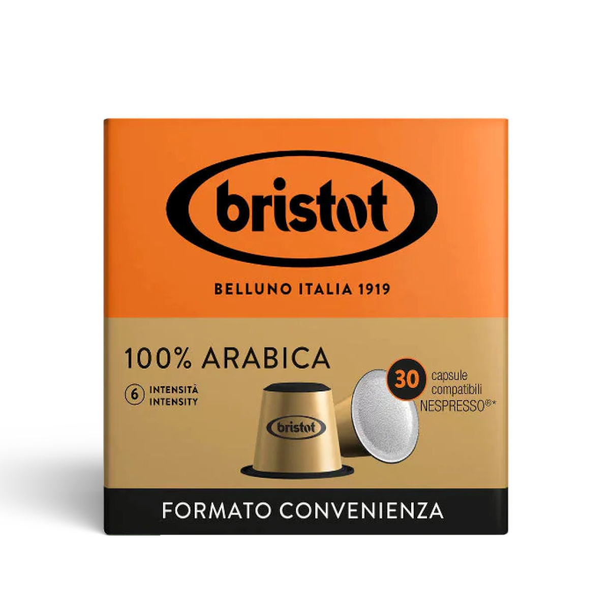 100% ARABICA | СЪВМЕСТИМИ КАПСУЛИ ЗА NESPRESSO® - 30 БР.