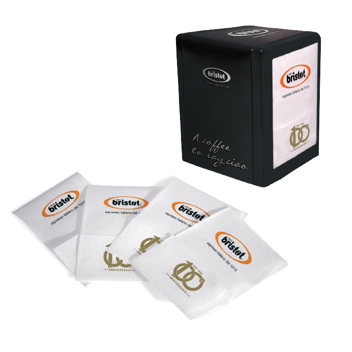 BRISTOT САЛФЕТКИ ЗА КАФЕ 250БР.